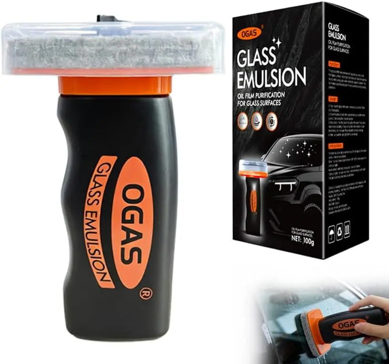 Oil Film Remover for Car Windshields and Windows, Automotive Glass  for Oil Residue & Road Grime, Improves Visibility & Safe Driving  Multi-Purpose Foam Cleaner care