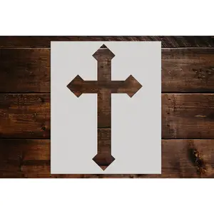 Cross Stencil - Art and Wall Stencil