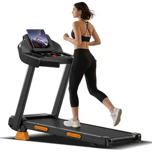 Umay Treadmill with Handrails and Incline, 16% Slope Adjustment, Home Fitness Walking Machine, 300 lbs Weight Capacity，Summer wins summerwins