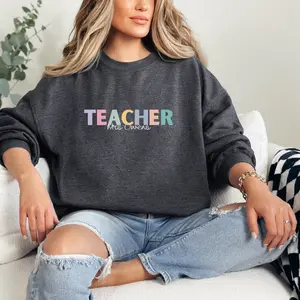 Personalized Teacher Crewneck Sweatshirt