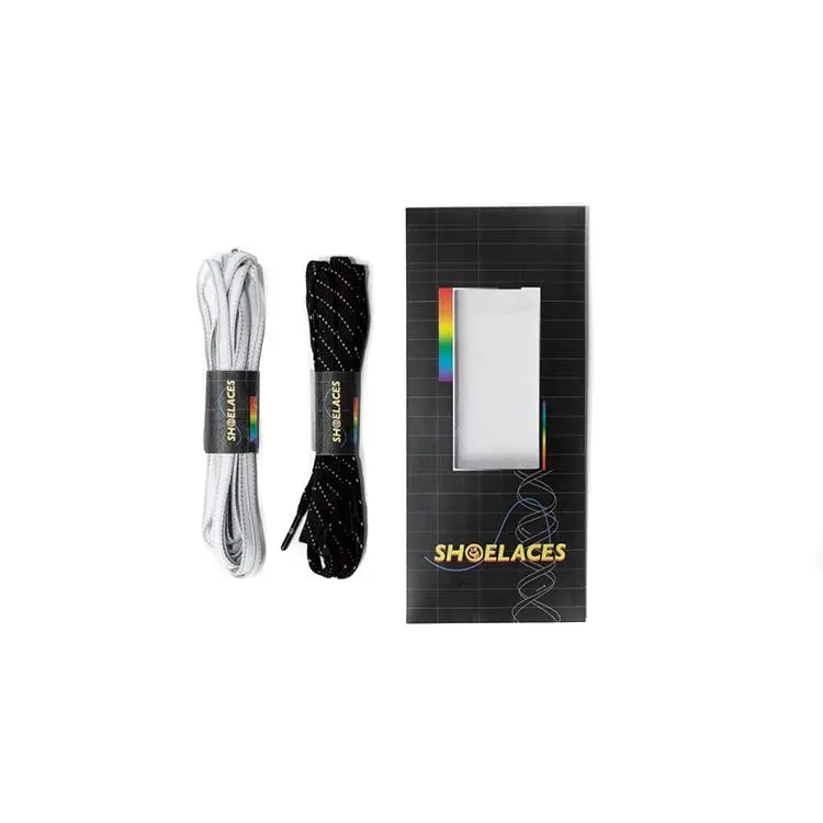 DeWu Limited Edition 2.0 3M Technology Reflective Shoelaces Set - Polyester Blend with Reflective Strips, Fits Most, Verifiable Credentials, Global Authentication, Ideal for Sneaker Enthusiasts Casual Footwear