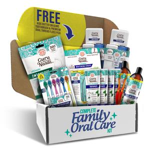 GuruNanda Family Complete Oral Care Set
