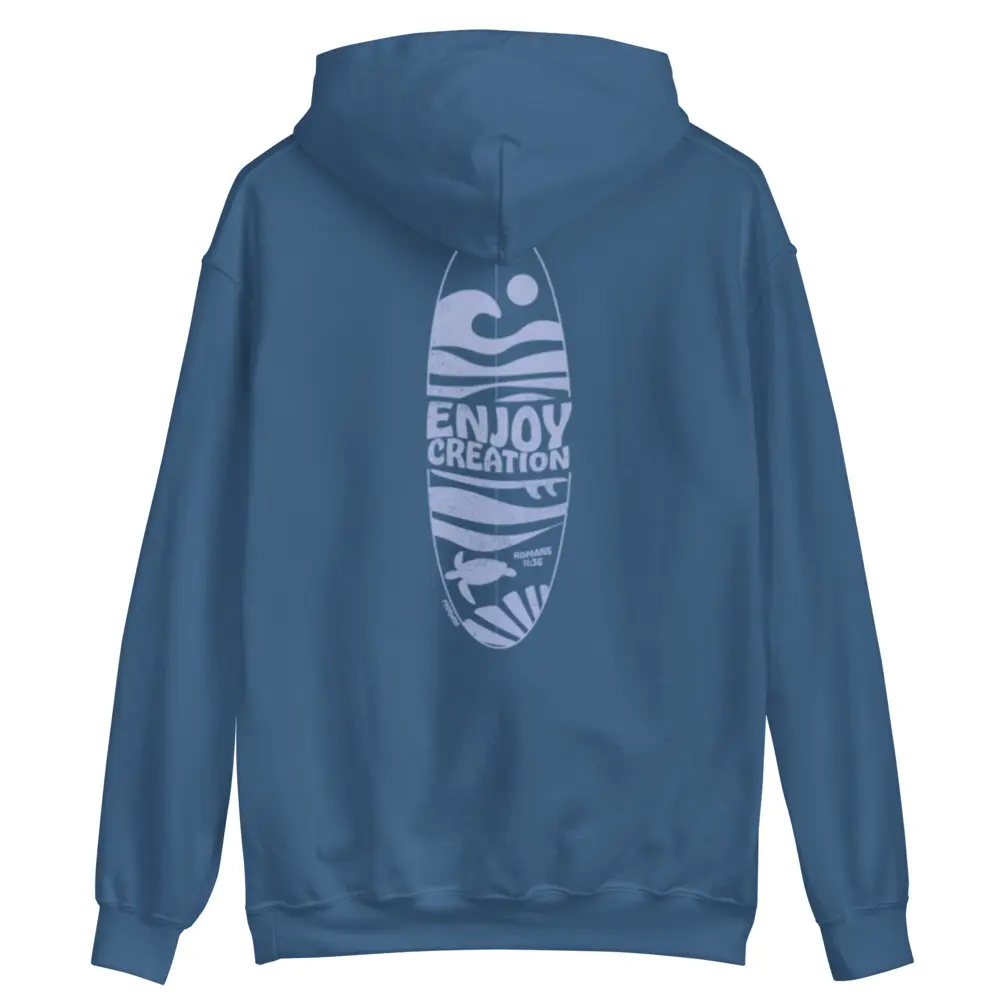 INDIGO - SURFING Enjoy Creation Hoodie