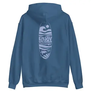 INDIGO - SURFING Enjoy Creation Hoodie