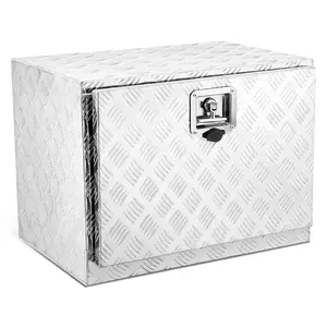 Diamond Tread Aluminum Truck Pickup Trailer RV Tool Box Storage