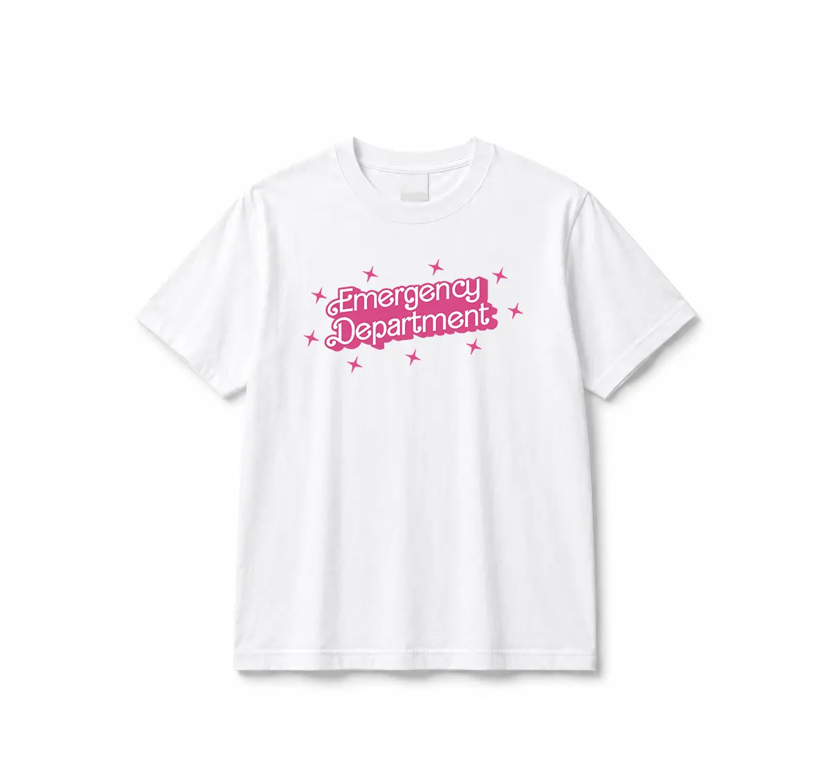 Emergency Department Shirt Pink ER Department Crewneck Emergency Nurse Gift New Er Nurse Emergency Room Sweat Shirt Er Tech Menswear Canvas