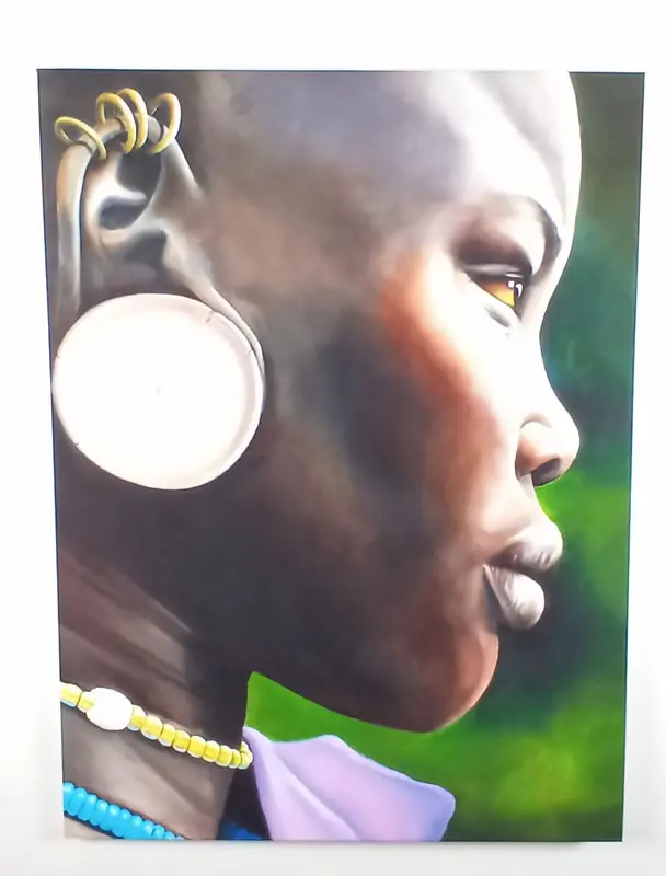 "Surma Profile" 36" x 48" Giclée Canvas Print