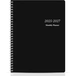 Monthly Planner 2025-2027, Monthly Calender Jul 2025 - Jun 2027, 24 Months Planner with Habit Tracker, 7.5" x 10", Spiral Bound for Personal Organizer and Office Supplies