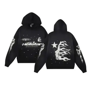 Black Records Hoodie – Long Sleeve Pullover, Streetwear Style 2025, Perfect Gift For Him Her