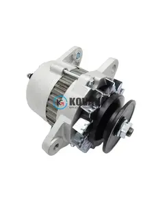 6008215580 High Quality Alternator 24V 30A Excavator Engine Parts for Komatsu PC120 6D95 Engine