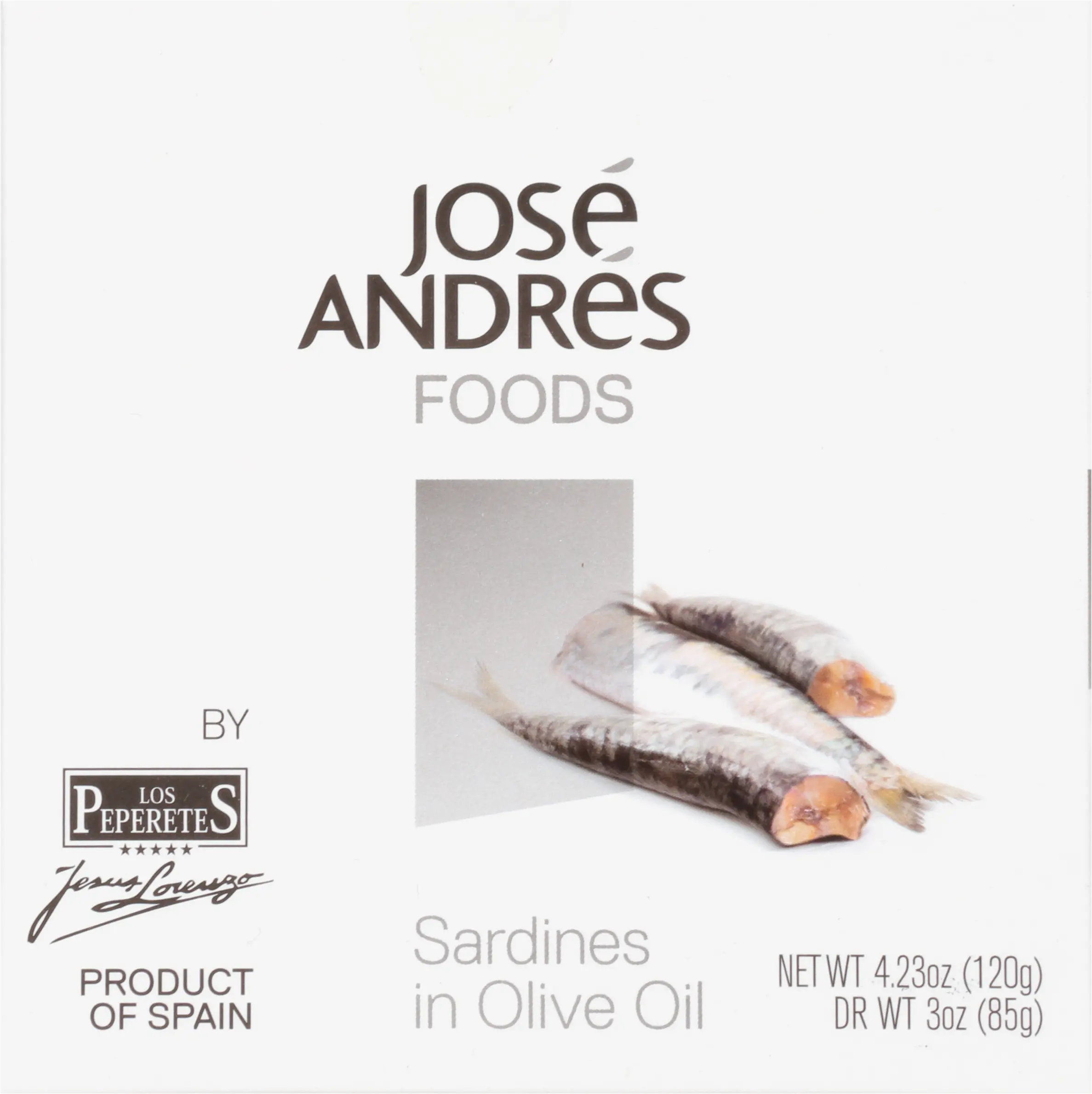 José Andrés Sardines in Olive Oil, 4.23 OZ