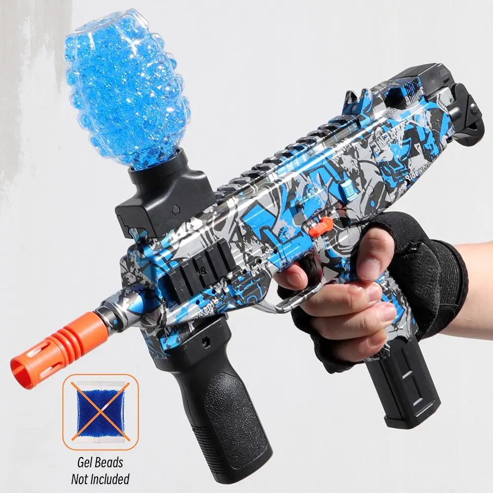 Electric Water Ball Shooting Toy, Automatic Splat Ball Firing Water Toy, Outdoor Game Toy For Ages 14+, Eco-friendly Toy Gift