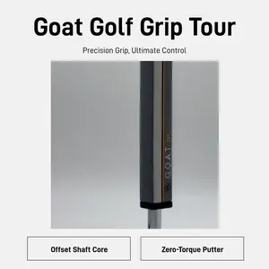 GOAT TP Flat 22.0 RH "The OG" Tour Proto - Build the perfect Zero Torque Putter with this Offset Shaft core grip.  It has three flat sides so you choose the install based on your putter desgin and gripping style.