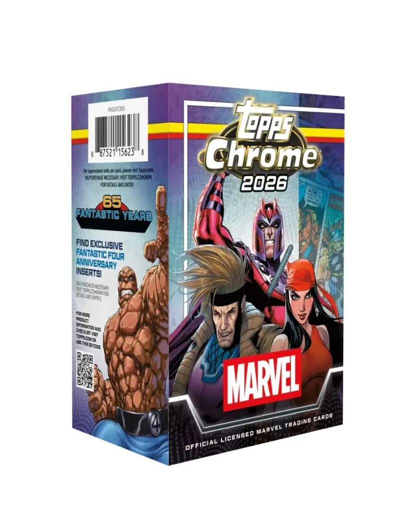 2026 Topps Marvel Comics Chrome Blaster Box