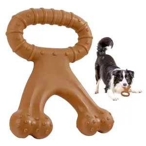 Dog Chew Toys for Aggressive Chewers, Dog Toys for Large Medium Small Dogs, Chew Bones for Heavy Chewer/ Indestructible Dog Toys / Pet Toys to Keep Them Busy, Indestructible Bone Toy Nylon Dogs