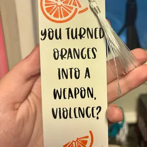 Custom metal bookmark