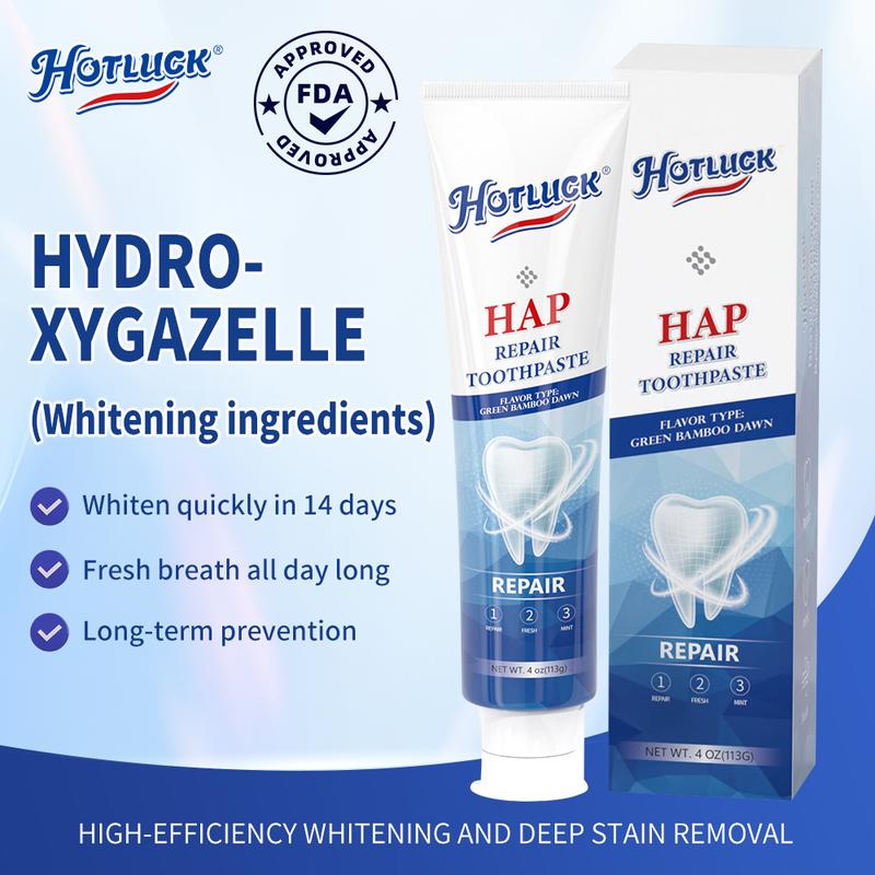 Hap Toothpaste Hotluck HAP Toothpaste | Hydroxyapatite Formula for Whole Family Oral ...
