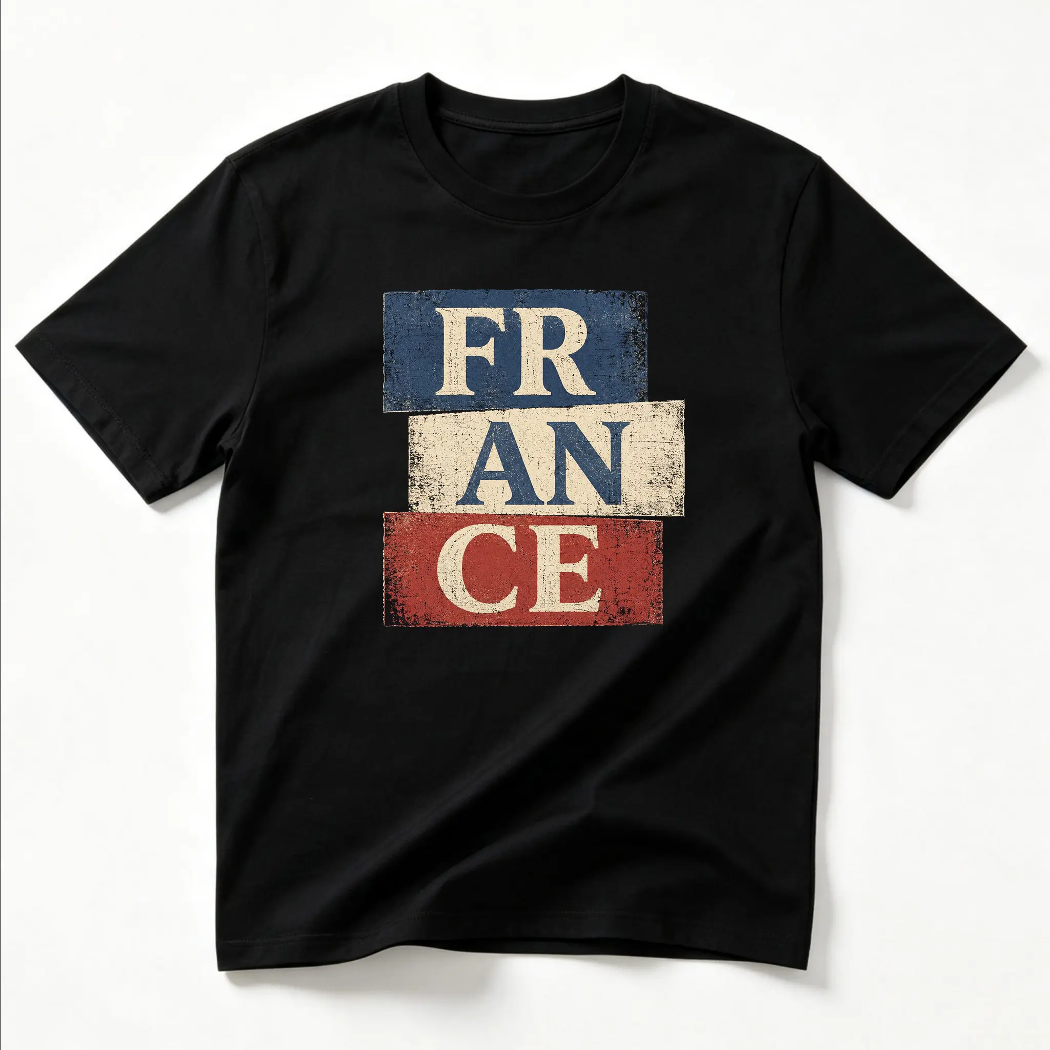 CARPESUN France Flag Shirt, French Flag T-Shirt, French Pride Gift, Patriotic France Shirt, France Souvenir Tee for man women