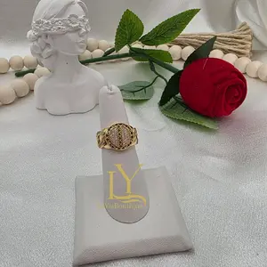 LaYaiBoutique #2231 14k Gold Plated Ring High Quality