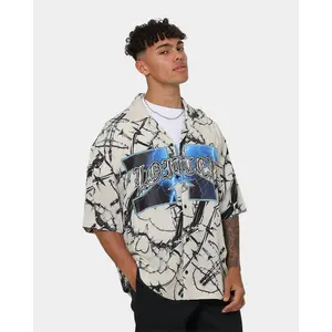 Loiter Frontline Button Up Shirt Off White