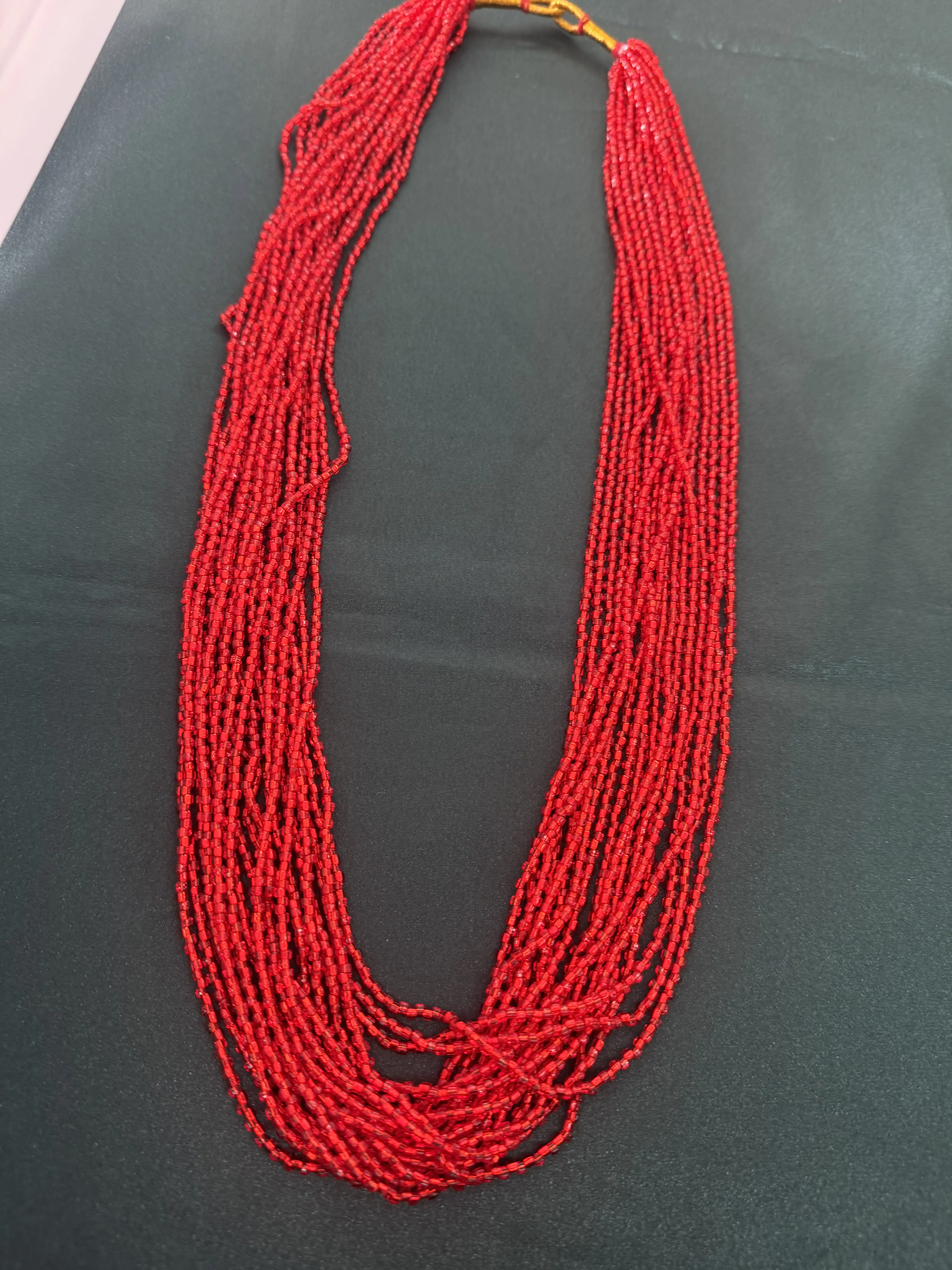 Glass Pote - Red Glass Pote - Red