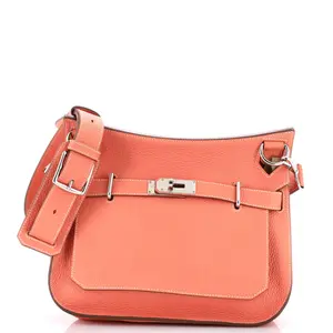 Pre-owned HERMÈS material Messenger Bags Hermes Jypsiere Bag Clemence 31 by Rebag