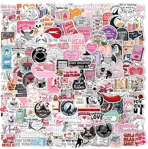 -148 Pcs Book Stickers for Kindle Scrapbook Stickers for iPad, Laptop, E-Readers, Cute Booktok Vinyl , ,Holographic  for Girls, & Smut Romance Fans