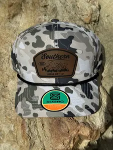 The Staple - Performance Perforated - 6 Panel 10 Senses - WinterWood - Laser Engraved Leather Patch