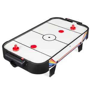 Best Choice Products 40in Air Hockey Arcade Table w/ 100V Motor, Electric Fan, 2 Strikers, 2 Pucks