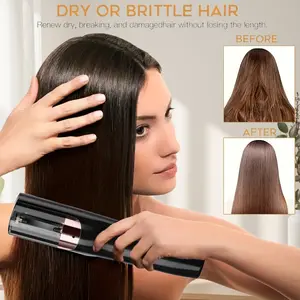 Rechargeable electric hair clipper, dual-use for care and styling, Grooming, portable for home use, easy to handle split hair ends, beauty equipment for home travel, dual function trimmer, beauty accessories, busy trave