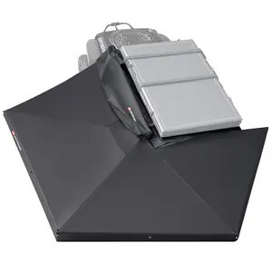 OPENROAD 270° Awning Free Standing for Camping – UV Protection, Waterproof, Durable Alloy Frame, 3 LED Lights, Quick & Easy Installation, Ideal for SUVs, Off-Road Vehicles, and More.