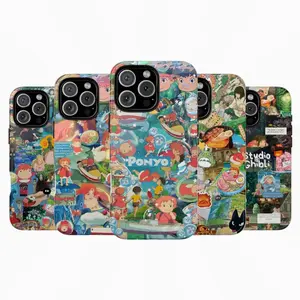 Ponyo Phone Case Studio Ghibli Compatible with iPhone 11, 12, 13, 14, 15, 16, 17 & Samsung S22 S23 S24 S25 S26 – check our available sizes
