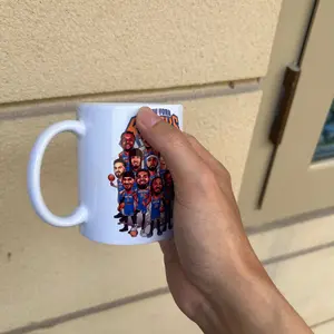 [MADE IN US] Mug For Sports Lovers, 11 oz 15 oz Ceramic Mug, Gift for Basketball Fans, Coffee Mug with Player Prints