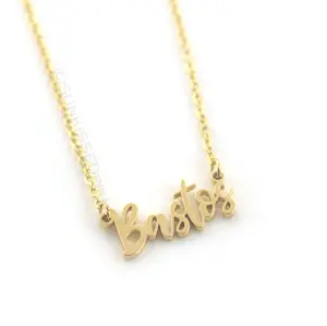 Bastos Tagalog Necklace – Bold Filipino Attitude Jewelry Statement Piece