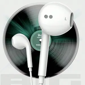 Wired in-ear headphones for iPad with Lightning connector, wired EarPods Earbud with Lightning connector, remote control for music, calls, and volume control, compatible with 14/13/12/11/XR/XS/X/8/7/SE/Pro/Pro Max, perfect as a Christmas or family gift.