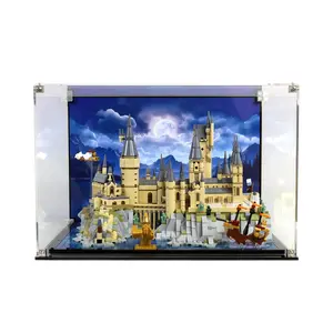 Acrylic Display Case UV Print Compatible with LEGO® 76419 Harry Potter Hogwarts Castle – Set Not Included