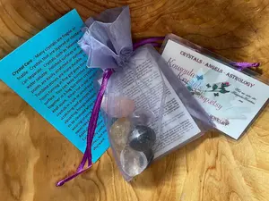 Aries crystal set of 6 crystal stones specifically for the Ram