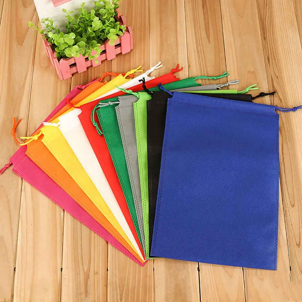 31US 12PCS Boot Shoe Toy Storage Drawstring Bag Travel Organizer Large Dust-proof