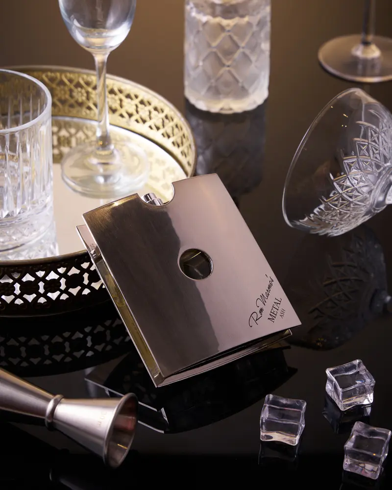 RON MARONE Metal Ash EAU DE PARFUM 3.4 OZ NEW