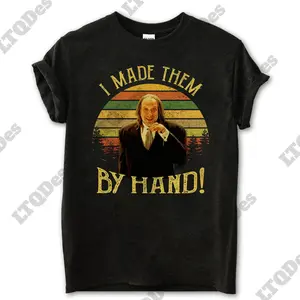 Scary Movie Shirt, I Made Them By Hand Vintage T-Shirt, Movies Quote Unisex TShirt