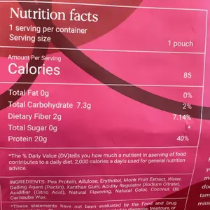 OAKA Protein Gummies (3 pack Sampler) - 20g Protein & 85 Calories per bag, Sugar Free, Vegan, Guilt-Free Healthy Snack