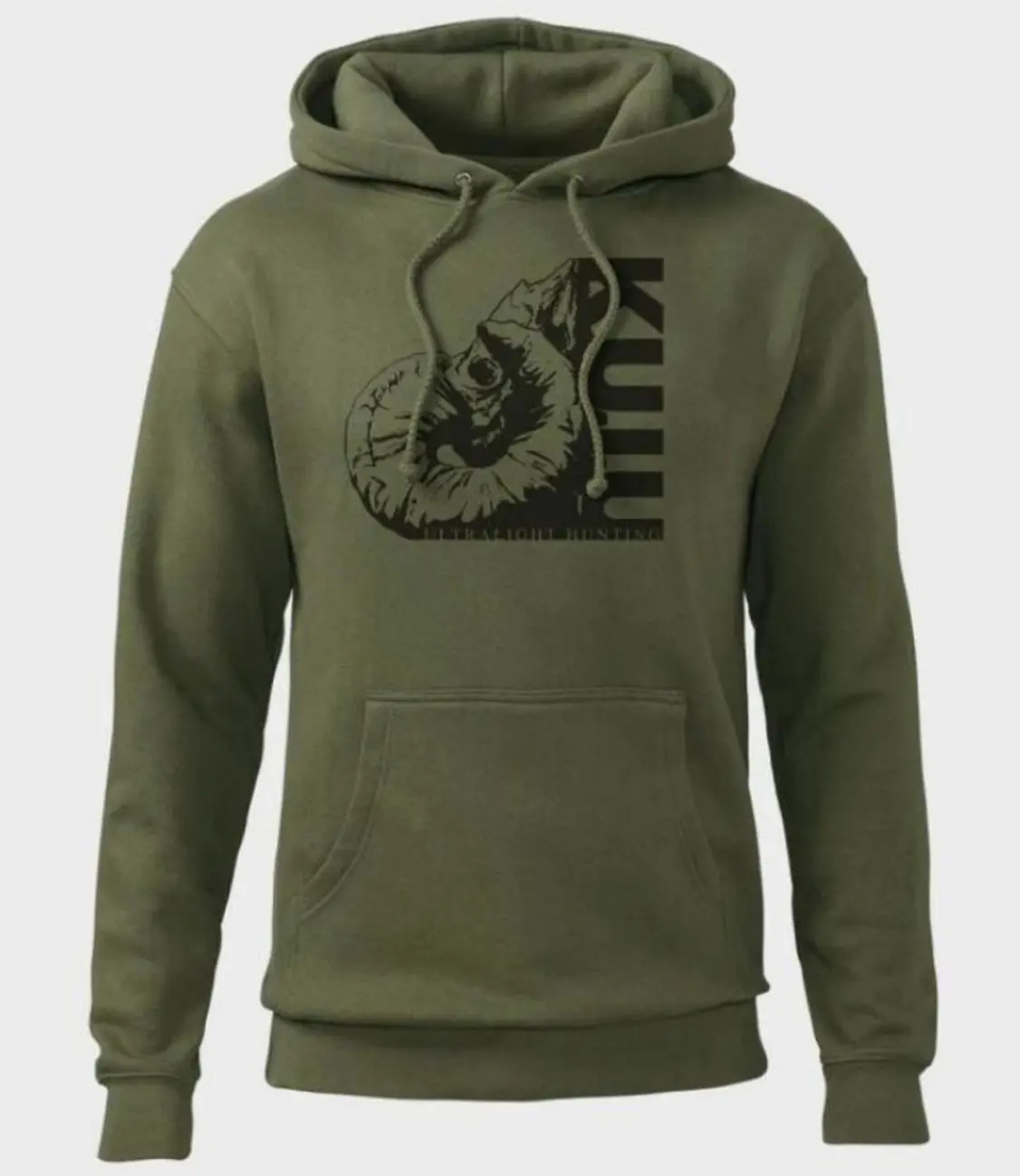 KUIU Skull Hoodie, Mens Hunting Pullover, Outdoor Performance Hoodie, Lightweight Camo Gear, Bowhunting And Big Game Hunting Apparel 4UULP
