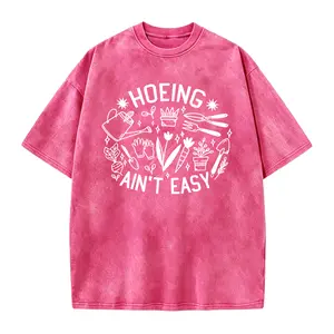 Gardener T Shirt, Plant Lover Shirt, Farmer T Shirt, Hoeing Ain't Easy Shirt, Gift For Gardeners, Botanical Shirt, Gardening Shirt, Garden