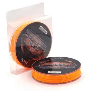 AirFly Super Cast Crabbing Braided Line 50LB 328 Yards, 300 Meter, Orange