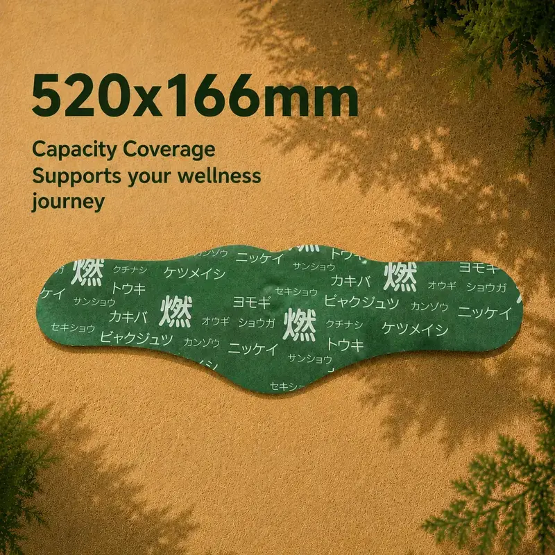 JOMANI Natural herbal‑infused patch. Brings soothing warm sensation to ease your tired body.