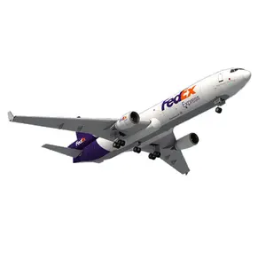 1:100 Scale Fedex MD-11 Air Plane Model 3D Paper Unassembled Kit Aircraft Toy e