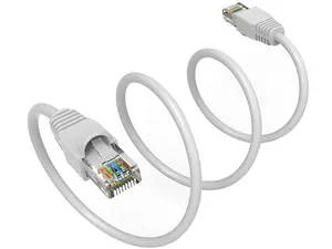 Nippon Labs 10Ft Cat6A UTP Ethernet Network Booted Cable, 24AWG 10 Feet Gigabit LAN Network Cable RJ45 High Speed Patch Cable, White, 60CAT6A-10WT