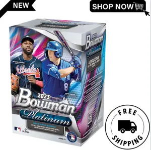 2023 Bowman Platinum Baseball Factory Sealed Value Box - New