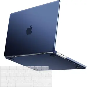MOSISO Compatible with MacBook Pro 16 inch Case 2025 2024 2023 2022 2021 M4 M3 M2 M1 A3403 A3186 A2991 A2780 A2485 Pro Max Chip, Slim Natural Original Color Hard Case&Keyboard Skin,Midnight Blue