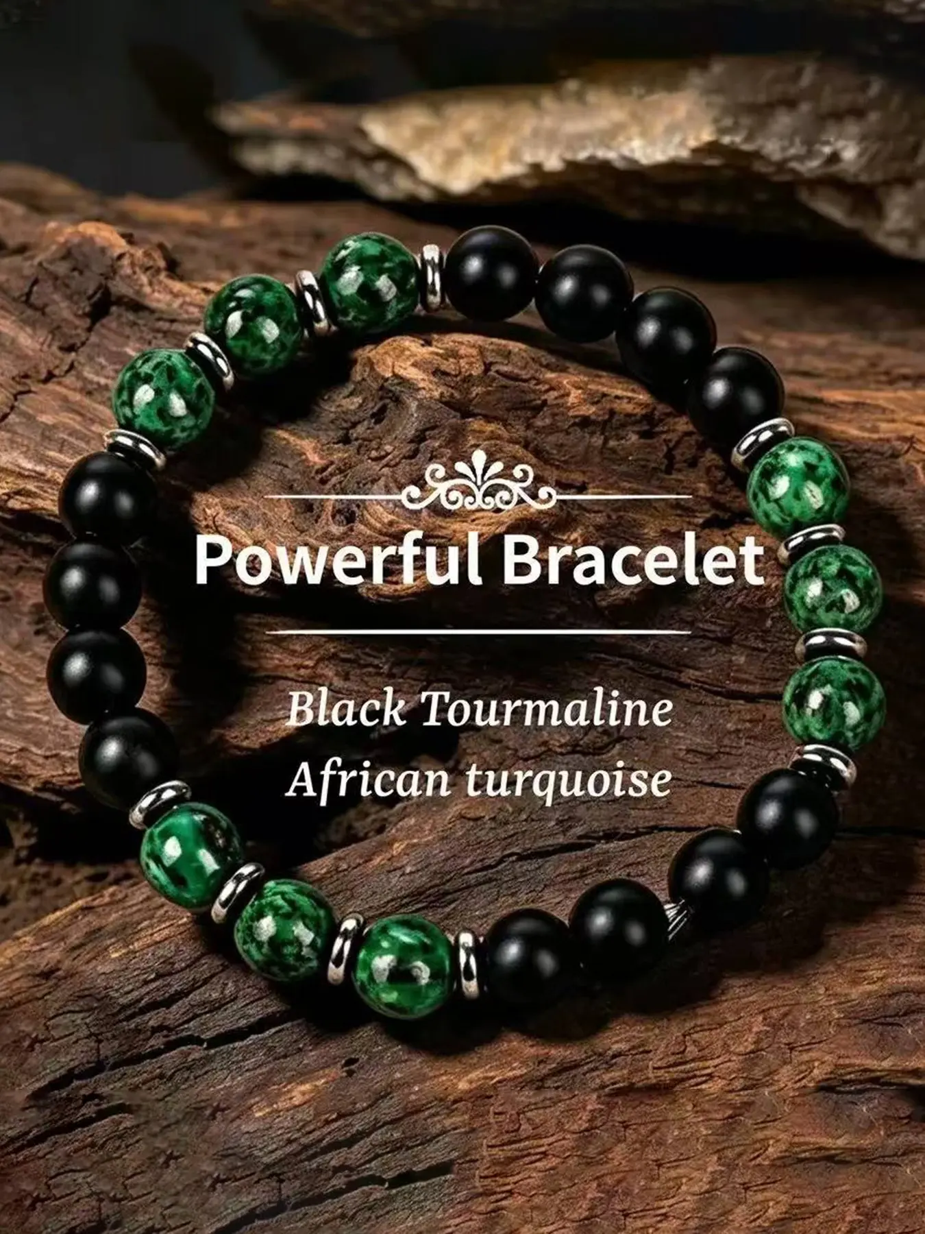 African Turquoise Exquisite Bracelet, Ankle Bracelet, Anklet, Unisex Beaded Design, Perfect Valentine's Gift for Mom and Women, Ideal for Travel and Daily Wear, Handmade Couple Jewelry